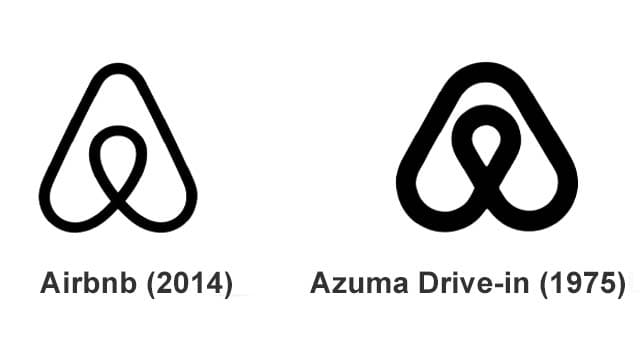 Airbnb en Azuma Drive-In logo